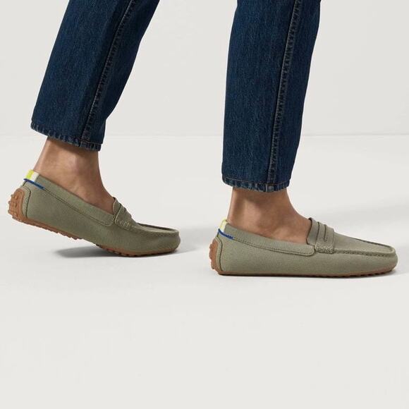 Rothy’s The Driver‎ in Martini Sage Green Women’s Size 12 - Picture 1 of 10